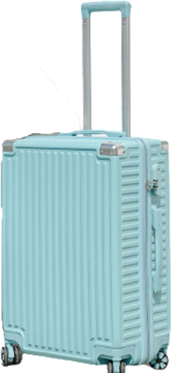 スーツケース キャリーケース 60L キャリーバッグ 大容量 ファスナー式 超軽量 大型 耐衝撃 静音 ダブルキャスター 360度回転 ビジネス 出張 旅行 ブルー Lサイズ(6-8泊)|Libre777