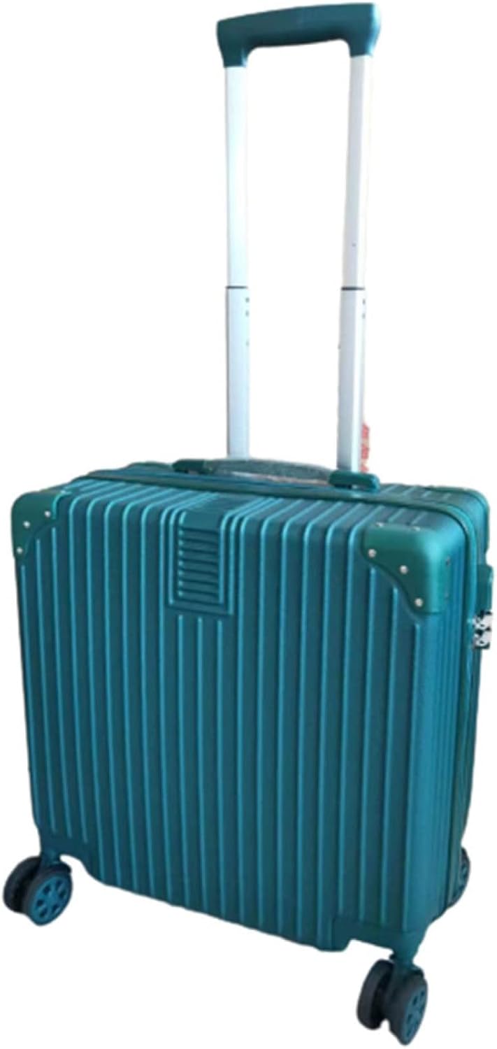 スーツケース キャリーケース 機内持ち込み 30L キャリーバッグ ファスナー式 超軽量 小型 耐衝撃 静音 ダブルキャスター 360度回転 おしゃれ 人気 出張旅行 ビジネス グリーン SSサイズ（｜Libre777