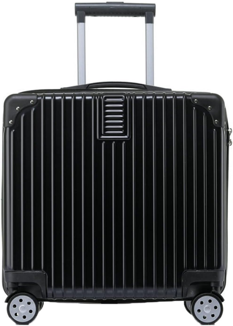 スーツケース キャリーケース 機内持ち込み 30L キャリーバッグ ファスナー式 軽量 小型 耐衝撃 静音 ダブルキャスター 360度回転 ビジネス 旅行 出張 ブラック SSサイズ（1-2泊）｜Libre777