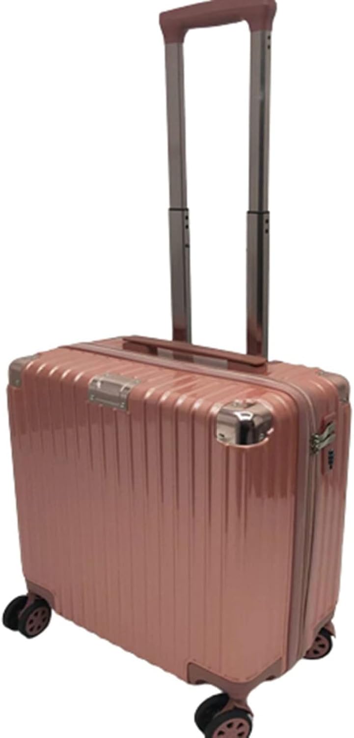 スーツケース キャリーケース 機内持ち込み 30L キャリーバッグ ファスナー式 超軽量 小型 耐衝撃 静音 ダブルキャスター 360度回転 人気 おしゃれ ビジネス 出張旅行 ピンク SSサイズ（1｜Libre777