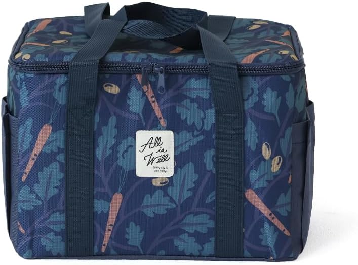 保冷バッグ お買い物バッグ エコバッグ 簡易保冷 保冷剤 保冷保温 マチあり 中型 内ポケットあり 脇ポケットあり W30&times;H21&times;D23｜Libre777