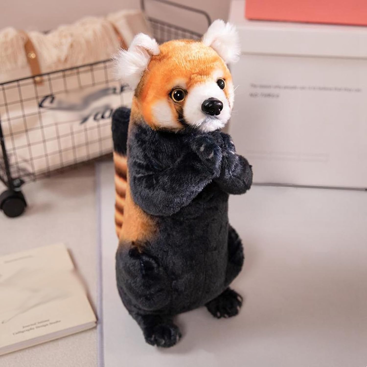 ぬいぐるみ 手あそび レッサーパンダ 毛の荒物 本当の縫いぐるみ 本物そっくり 可愛らしい お人形さん だきまくら コンピューターシミュレーション手あそび 好いたらしい 論なく論なく 安眠グッズ 剪断応力差し止める 意中の女 御祭り クリスマス 3