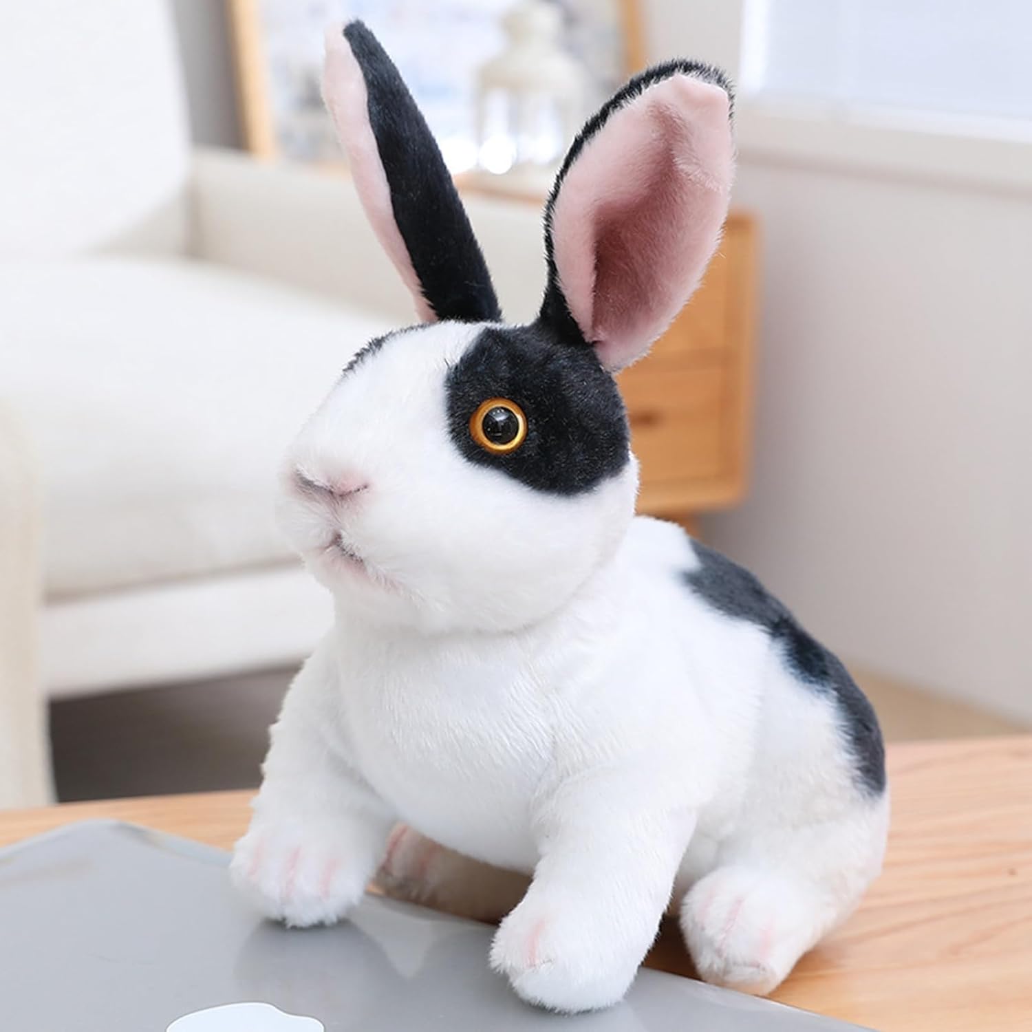 本当のぬいぐるみ うさぎぬいぐるみ 本物そっくり 兎縫いぐるみ 萌え萌え 立ち姿 家兎 ふんわり 癒し もふもふ 本物そっくり 臥榻姿勢 敬老の日 バレンタイン 御先棒 かざり付ける品 コンピューターシミュレーション