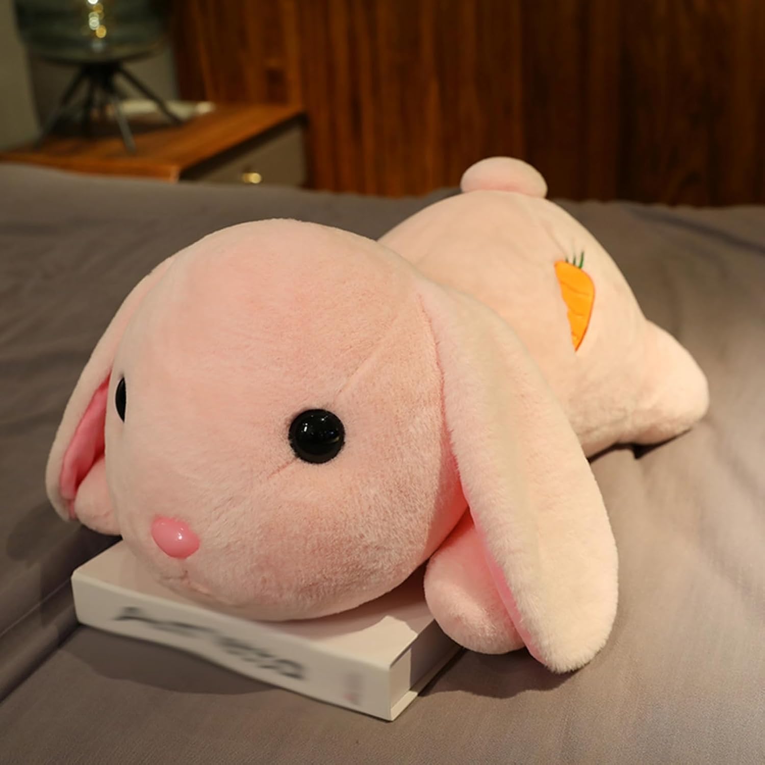 兎の抱きまくら ぬいぐるみ うさぎ 抱き枕 添い寝 うつ伏せ姿 背心積もり 腰心積もり 添い寝 パステル色の 愛くるしげ 緊迫状態切り上げる 萌え萌え もふもふ 論なく論なく お部屋 御姉さん 赤ちゃん お生まれ落ちる日 クリスマス サクラ色