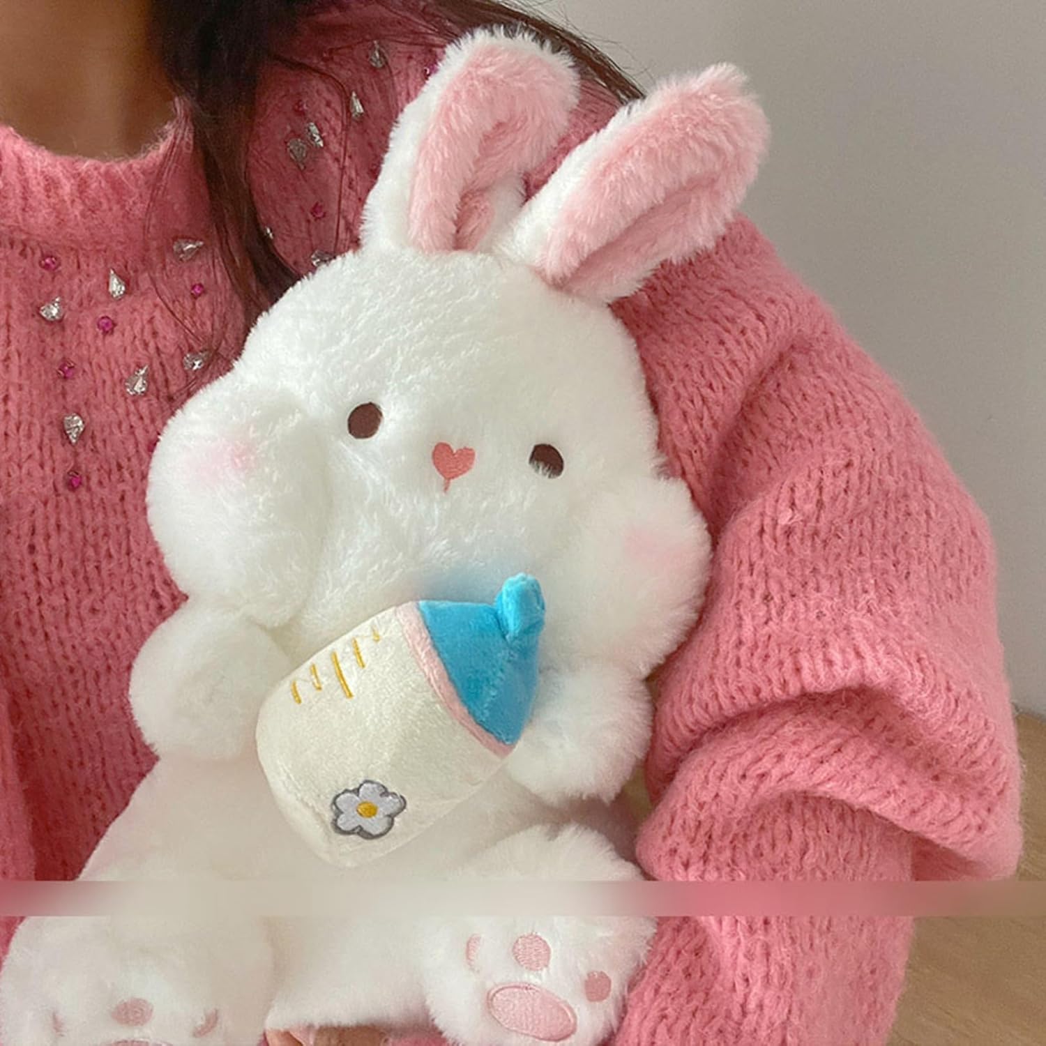家兎 縫いぐるみ ぬいぐるみ 手あそび 手あそび 抱き枕 可愛らしい 萌え萌え うさぎ もふもふ フワフワ 論なく論なく 添い寝枕 室内装飾 店飾りつけ 癒し お生まれ落ちる日 クリスマス 意中の女 支持者 臥榻 長椅子