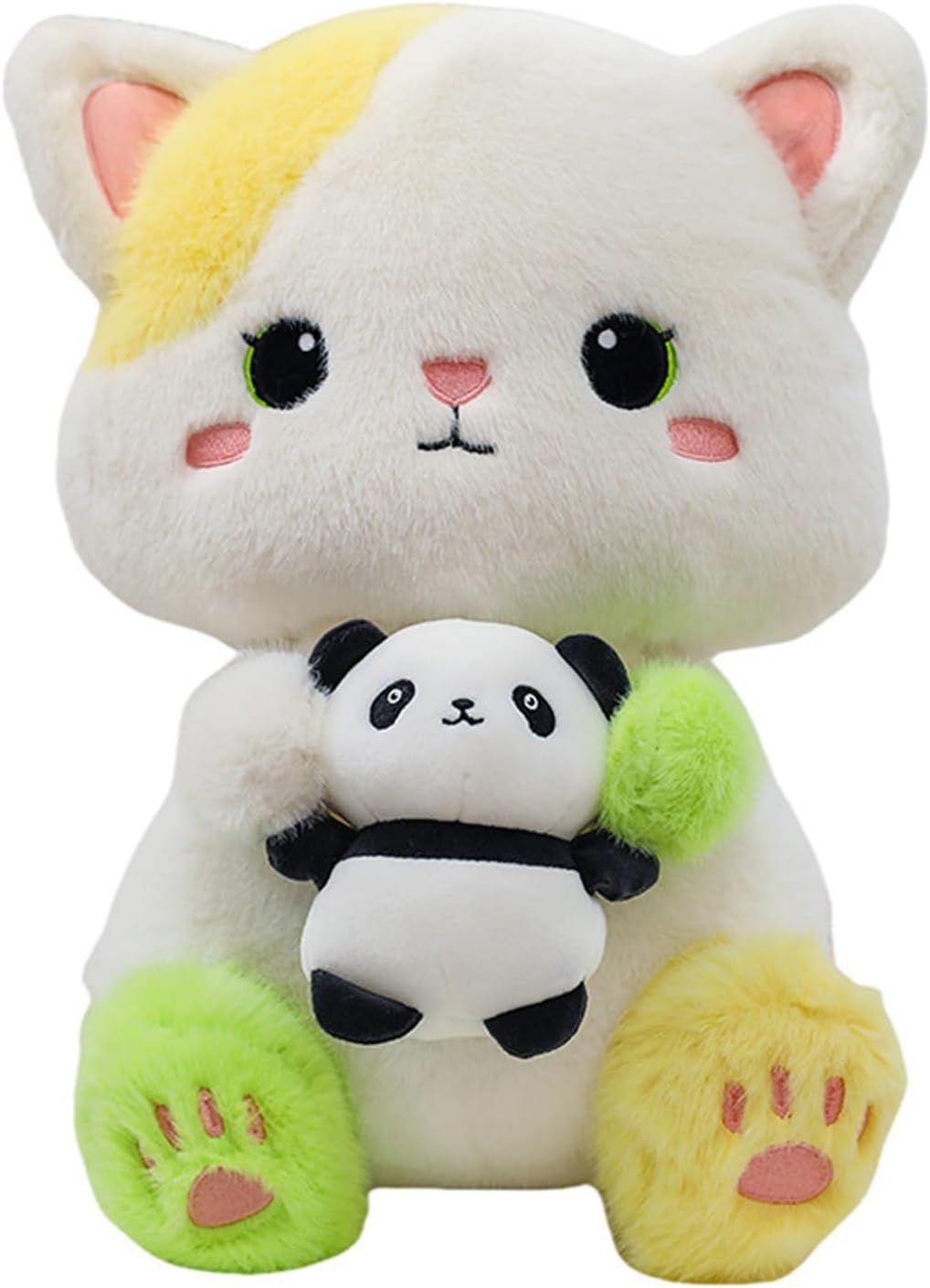 ぬいぐるみ 可愛い 猫 パンダ 縫いぐるみ ふわふわ 萌え萌え 癒し系 抱き枕 柔らかい 部屋 インテリア 家族 友達 お祝い 誕生日 クリスマス バレンタインデー プレゼント 猫 45cm