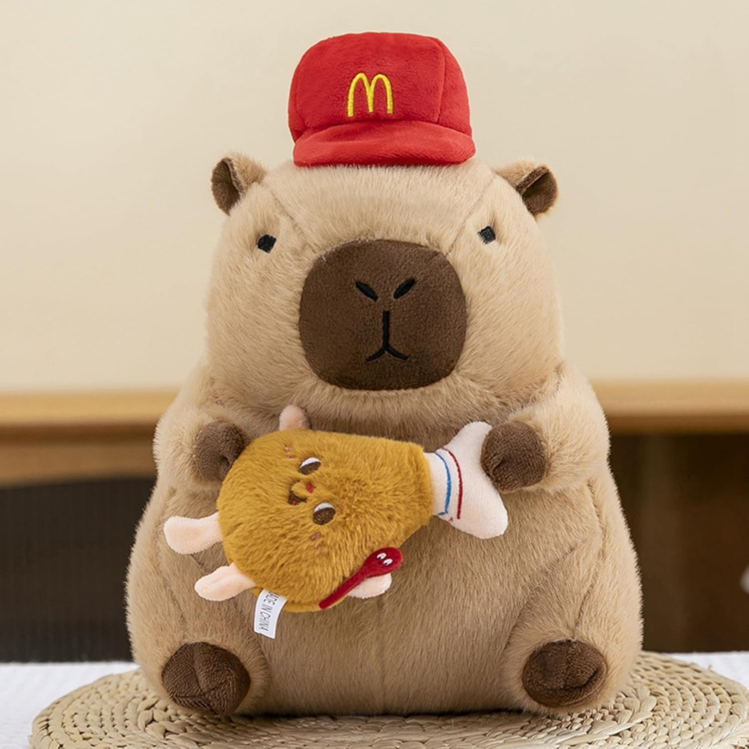 カピバラ ぬいぐるみ 可愛い ポテトチップスカピバラ ふわふわ 萌え萌え 癒し系 抱き枕 柔らかい 気持ちいい お祝い 誕生日 クリスマス バレンタインデー プレゼント カピバラ2 62cm｜Libre777