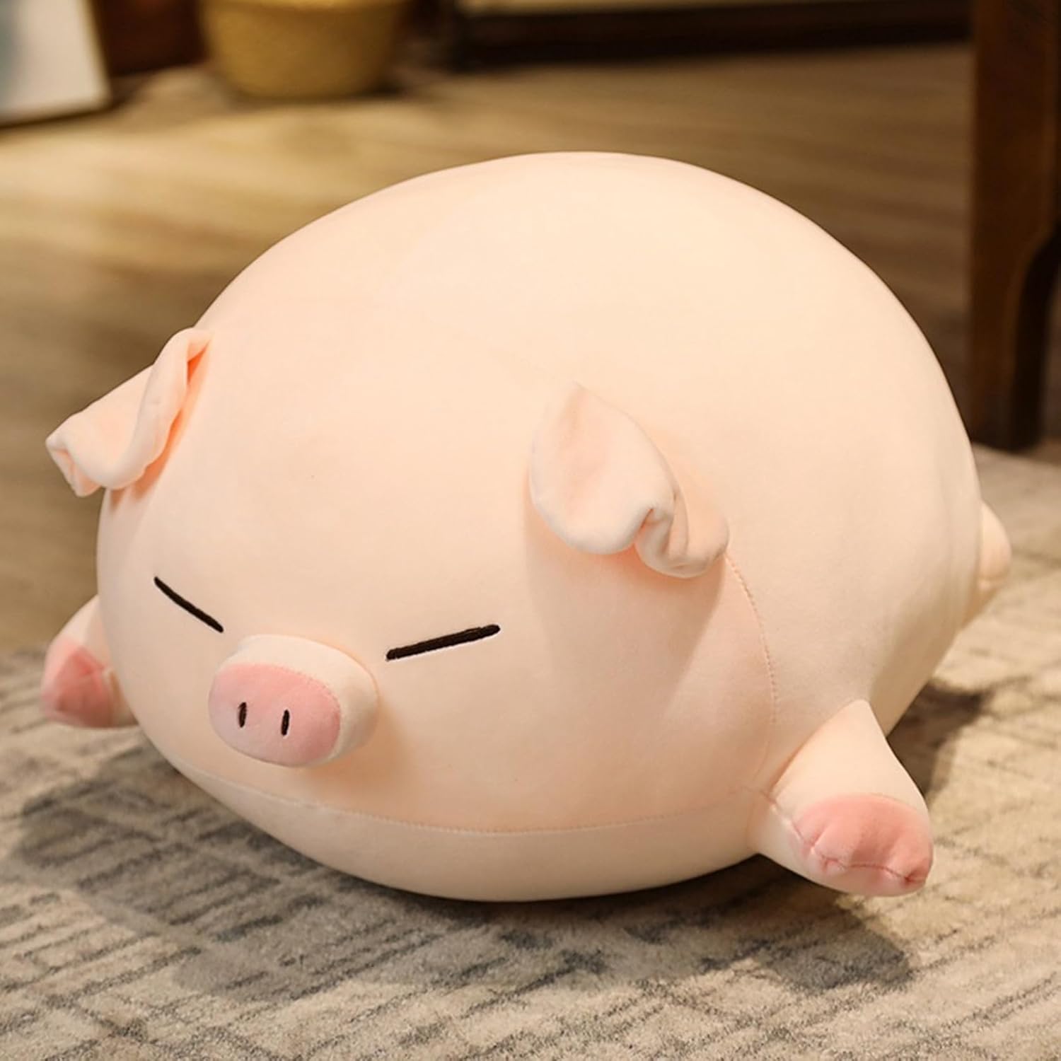 豚ぬいぐるみ 好いたらしい 豚あやつり人形 縫いぐるみ ふわふわ 萌え萌え 癒し系 抱き枕 パステル色の 気持ちいい 室内装飾 御祭り 生まれ落ちる日 クリスマス バレンタインデー 差し上げ物 豚2 60糎
