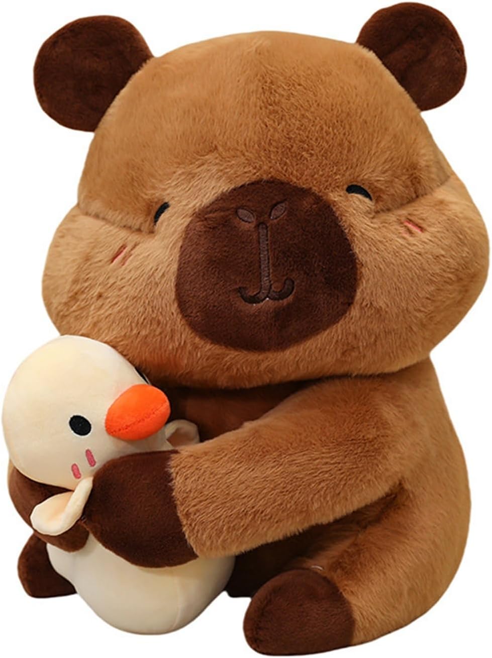 カピバラ ぬいぐるみ 好いたらしい カピバラあやつり人形 縫いぐるみ ふわふわ 萌え萌え 癒し系 抱き枕 パステル色の 室内装飾 御祭り 生まれ落ちる日 クリスマス バレンタインデー 差し上げ物 カピバラ 40糎