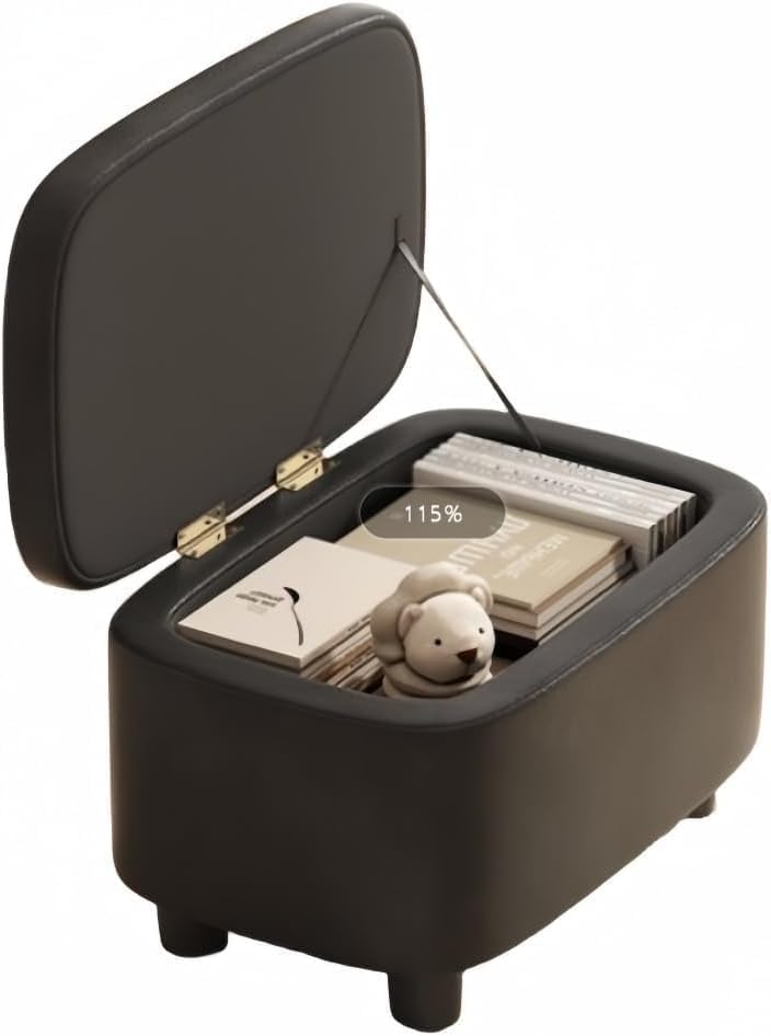 スツール 収納 オットマン リビング収納 スツール たっぷり収納タイプ 幅40×奥行30×高さ25cm おもちゃ収納 収納スツール 収納ベンチ 木製 収納 スツールソファ 組立不要 足置き 踏み台 脚