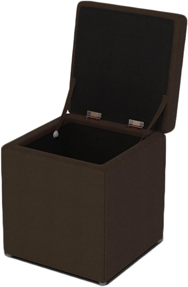 腰かけ 1人掛け 納める BOX 綿麻製 北欧 今めかしい 新生きて行く 座れる ボックス席 納めるボックス席 納める腰かけ 一人掛け 珈琲色 女性議長 イス 腰かけ 30*30*35 寝椅子 置き目寝椅子 フットレ