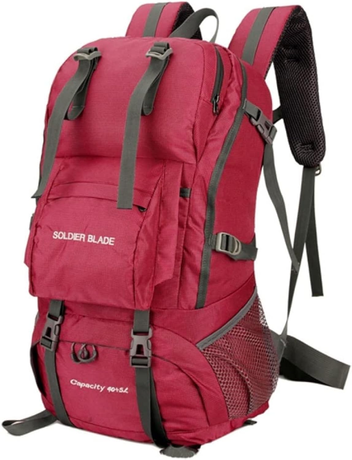 登山リュック 45L 登山バッグ 大容量 バックパック 防水 ザック リュックサック 多機能 収納性 超軽量 通気性 男女兼用 遠足 キャンプ 防災用 旅行 アウトドア