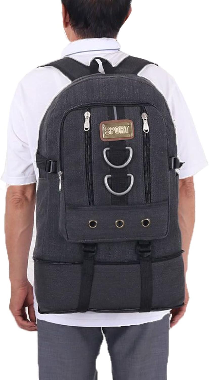 登山リュック 60L 登山バッグ 大容量 ザック 撥水・防汚 バックパック リュックサック 通気性 超軽量 収納性 多機能 男女兼用 旅行 防災 キャンプ ハイキング アウトドア