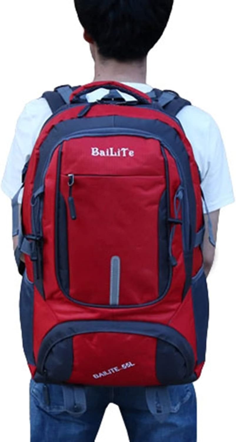登山リュック 55L-85L 登山バッグ 大容量 ザック 撥水・防汚 リュックサック バックパック 男女兼用 多機能 収納性 超軽量 通気性 アウトドア ハイキング 旅行 防災 キャンプ 7,151円