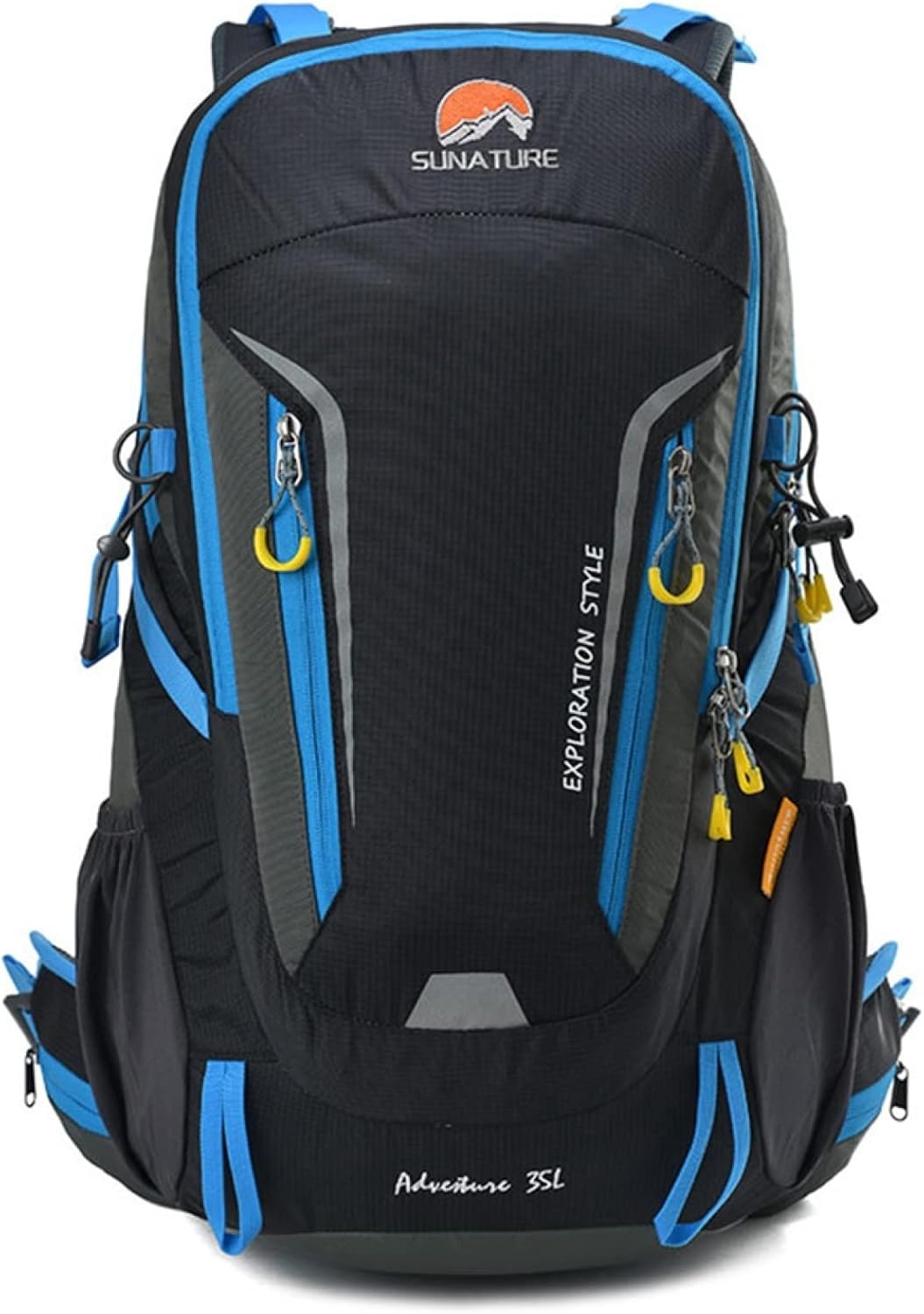 登山バッグ 35L 登山リュック 大容量 リュックサック 防水 バックパック ザック 超軽量 通気性 男女兼用 収納性 多機能 防災 旅行 アウトドア用 キャンプ 遠足 ハイキング