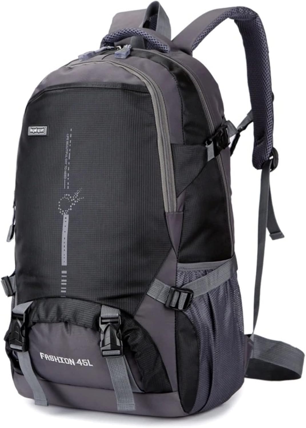登山リュック 45L 登山バッグ 大容量 バックパック 撥水・防汚 ザック リュックサック 多機能 収納性 超軽量 通気性 男女兼用 ハイキング キャンプ 防災 旅行 遠足 アウトドア