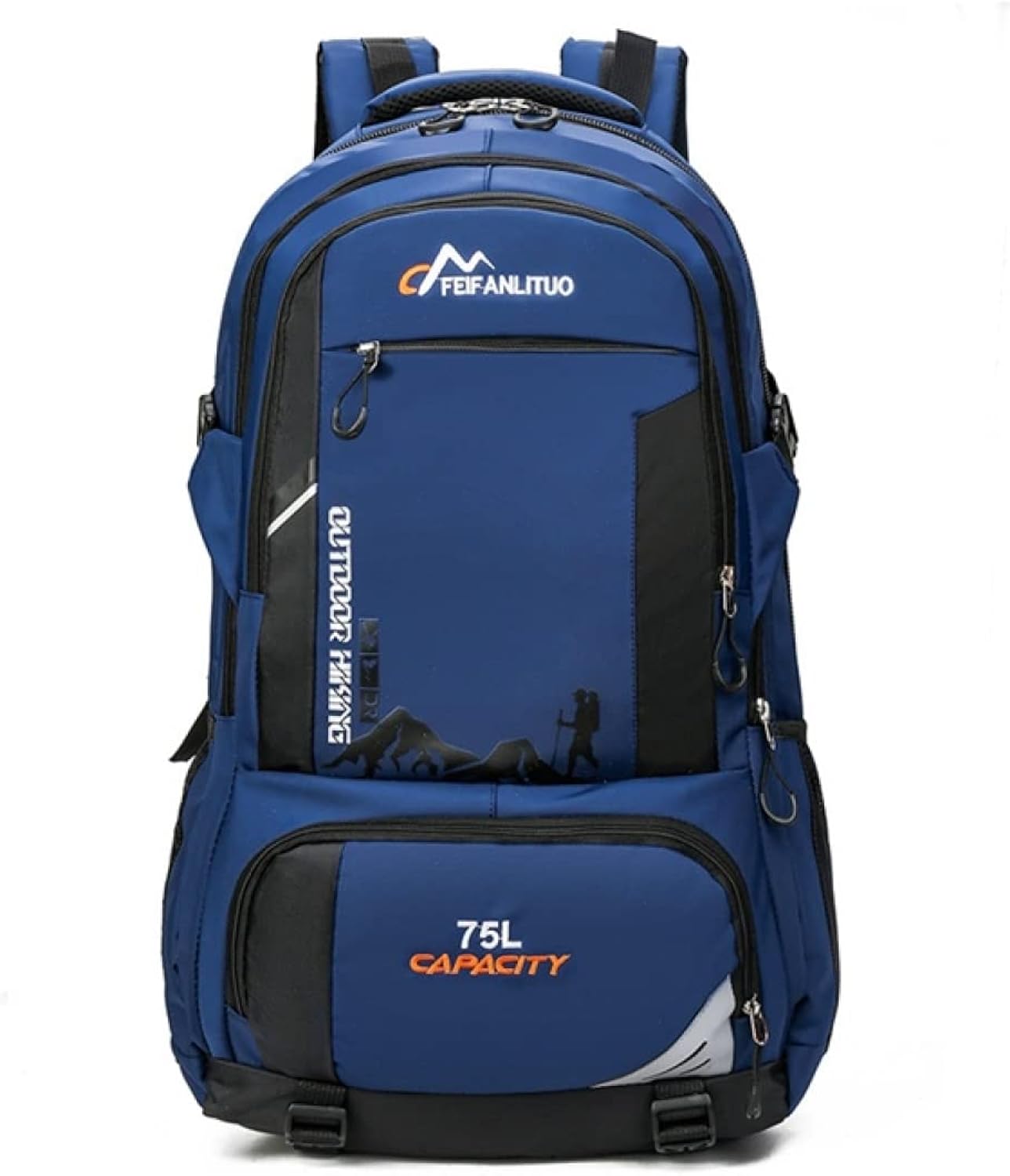 登山リュック 75L 登山バッグ 大容量 ザック 防水 防汚 リュックサック バックパック 男女兼用 多機能 収納性 超軽量 通気 アウトドア ハイキング 旅行 防災 キャンプ