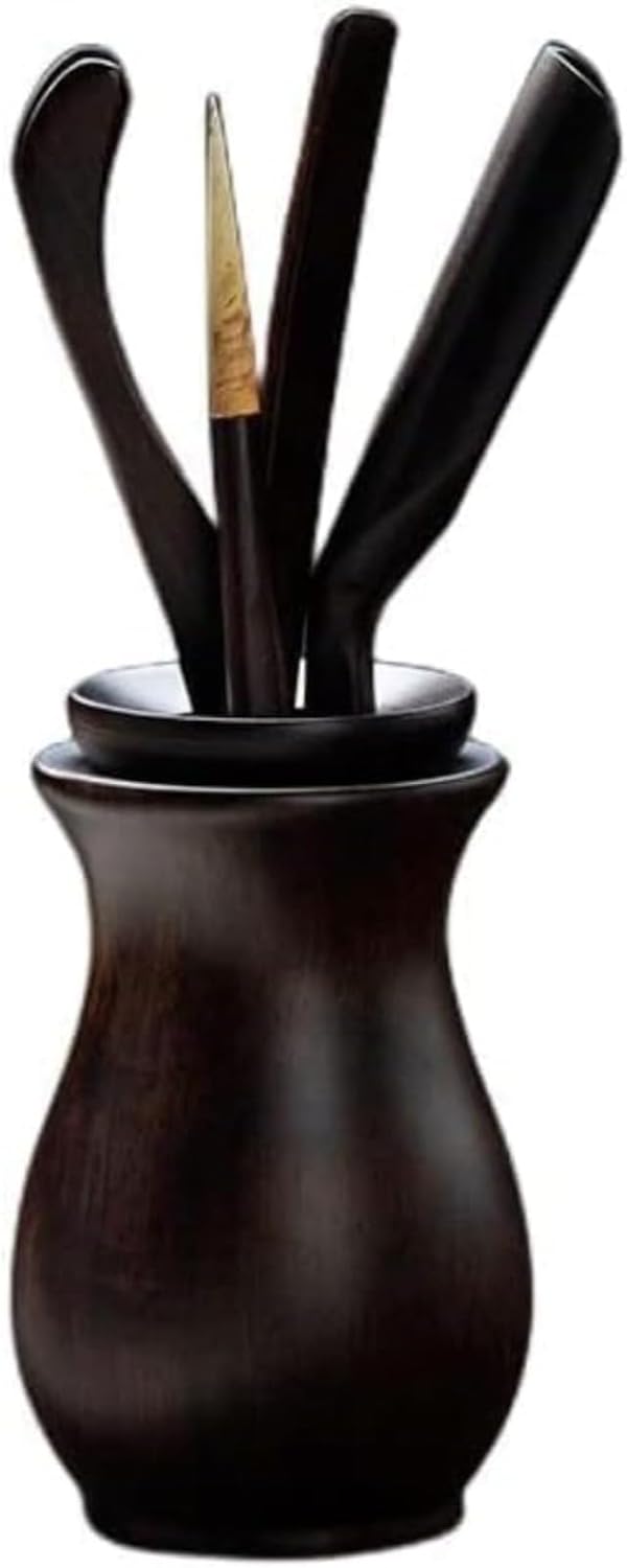 茶道物の具 お点前仕かける 茶則 茶匙 茶針 茶漏 茶挟 茶筒 六君子茶道具 納める付き添い人 茶物の具 茶道付属品 中国茶道 日本茶道 茶器仕かける 実用的６点仕かける身寄り用 (B) キッチン用品・食器・調理器具-茶道具・湯呑・急須