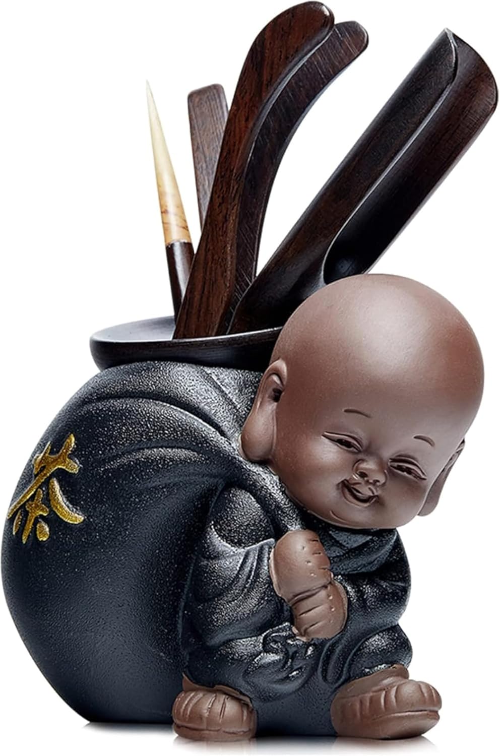 ポカリティ 六君子茶器仕かける 茶道小道具 黒陶・まっ黒瀬戸もの製 茶こし・茶ゼムクリップ・茶筒・茶筅 紅茶の葉・緑茶・ウーロン茶相応う 中国茶器 O13 茶道具・湯呑・急須-キッチン用品・食器・調理器具-コーヒー・お茶用品