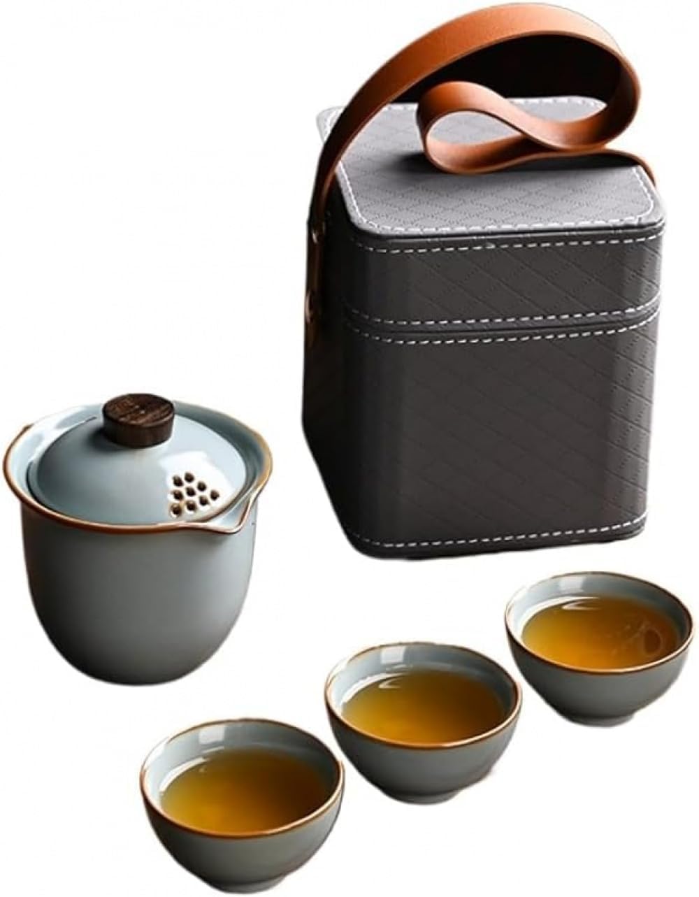楽天市場】中国茶器セット 茶器 茶具 磁器 湯呑み 急須 セット 携帯