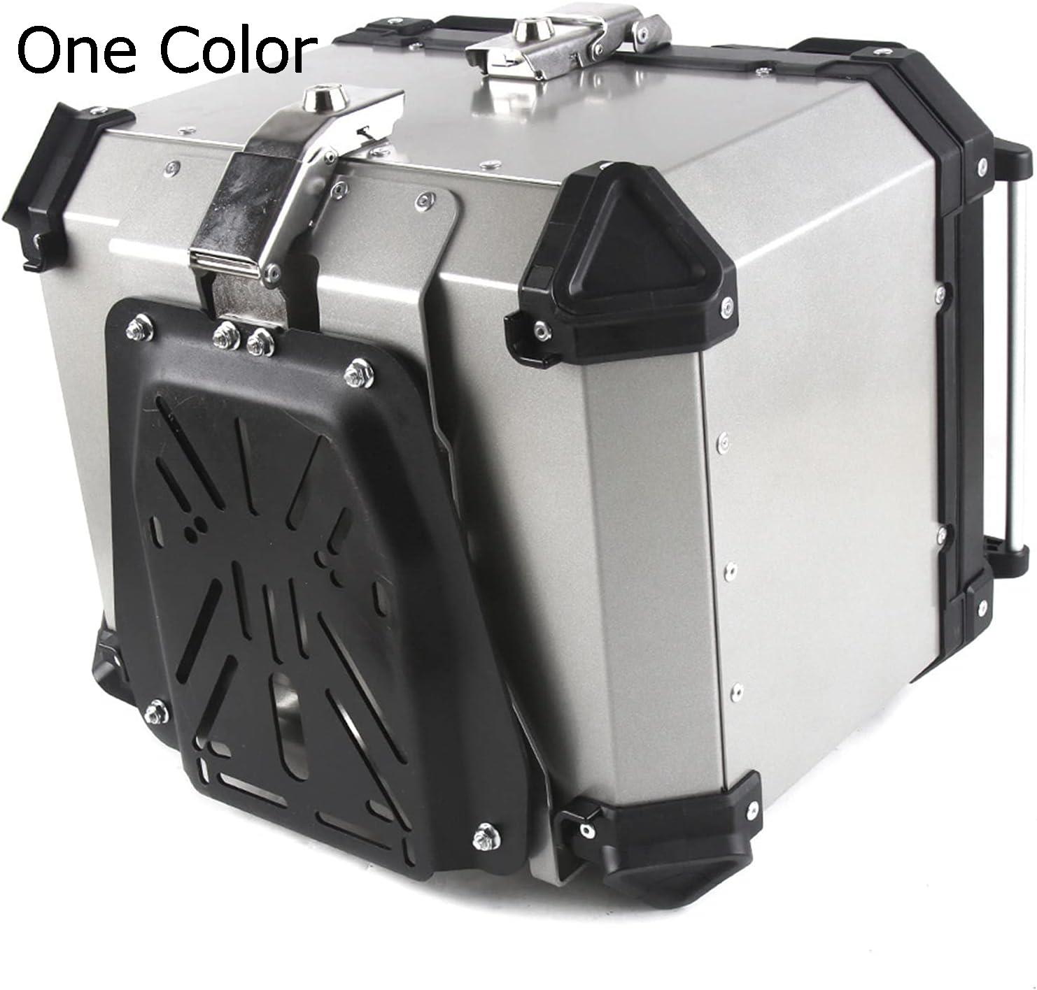 リアボックス 32L 36L 45L 55Lオートバイテール後部トップ荷物箱ヘルメットケースストレージトランクアルミツールボックスユニバーサルアクセサリー防水