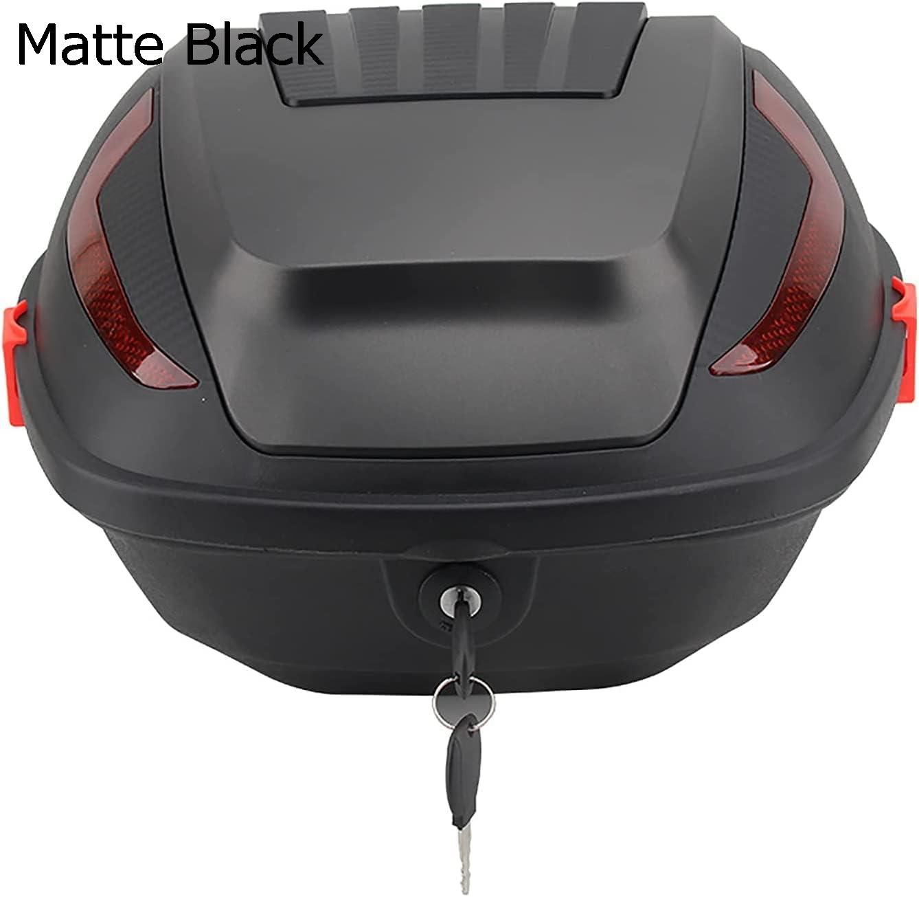 オートバイツーリングテールゲートスクータートランク荷物トップロック収納ボックスソフト背もたれと取付金具収納ボックス