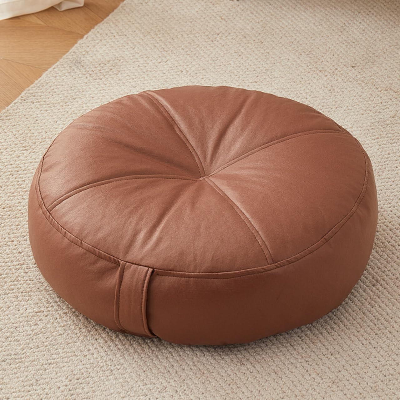 座蒲団 丸型 色つや6 座布団 丸型 60*60*15糎 15糎厚 床用 ざぶとん 丸型 座り気味合い好いたらしい 綿 座蒲団 無地 居敷き座布団 思い入れる 女性議長パッド 座面座布団 低手向かい座布団