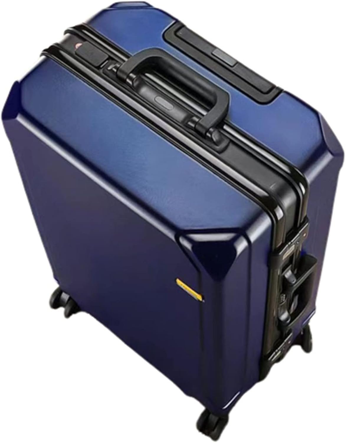 スーツケース キャリーケース 50L キャリーバッグ TSAローク搭載 USB充電口 アルミフレーム 超軽量 大型 耐衝撃 静音 ダブルキャスター 360度回転 旅行 ビジネス 出張 ブルー Mサイズ|Libre777