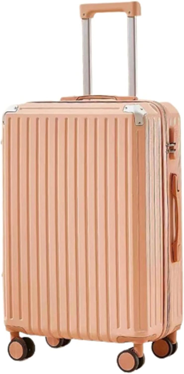 旅行バッグ 持ちはこび入れもの 機内持ち込み 35L キャリーバッグ USB申し受ける口 ジッパー式 超軽さ 小型 耐衝撃 静音 ダブルキャスター 360度回転させる 旅する 商行為 出張 サクラ色 S大きさ（1-