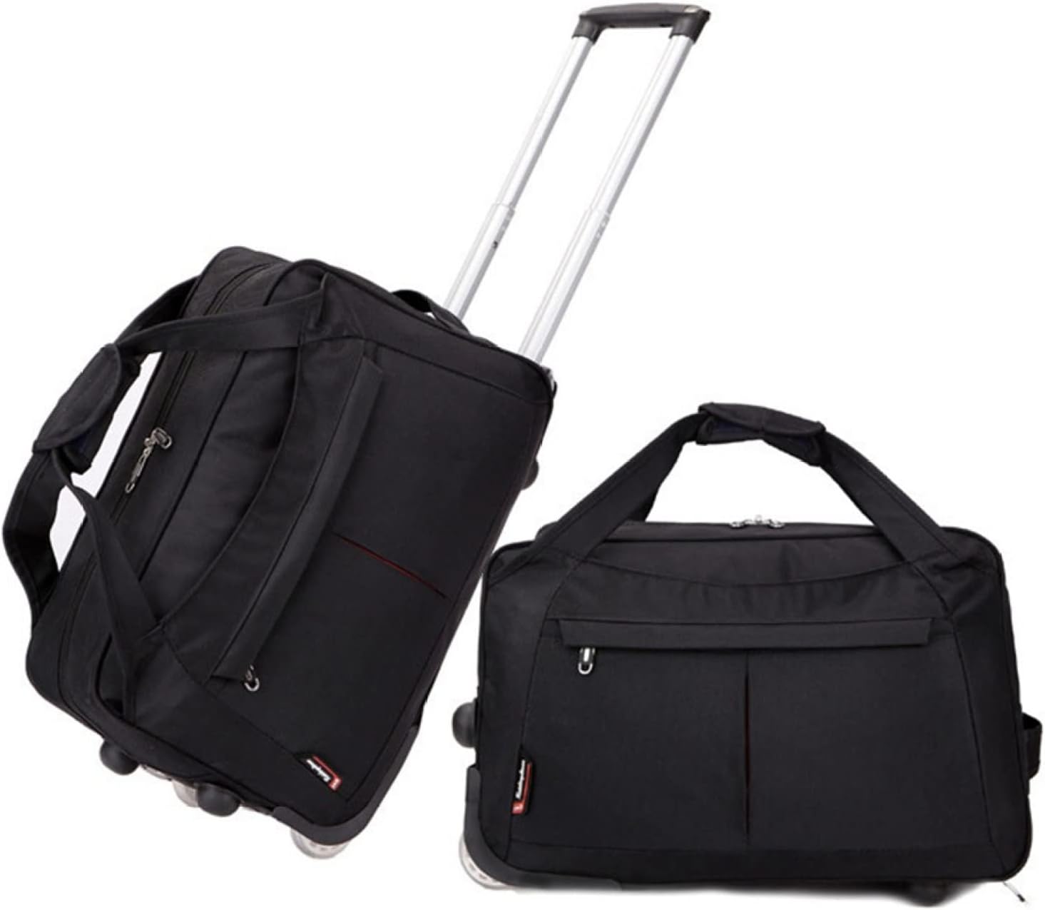 ボストンキャリー 2way キャスターバッグ 50L キャリーバッグ 折りたたみ 大容量 2輪 撥水加工 トロリーバッグ メンズ レディース 旅行 合宿 出張 旅行バッグ スーツケース|Libre777