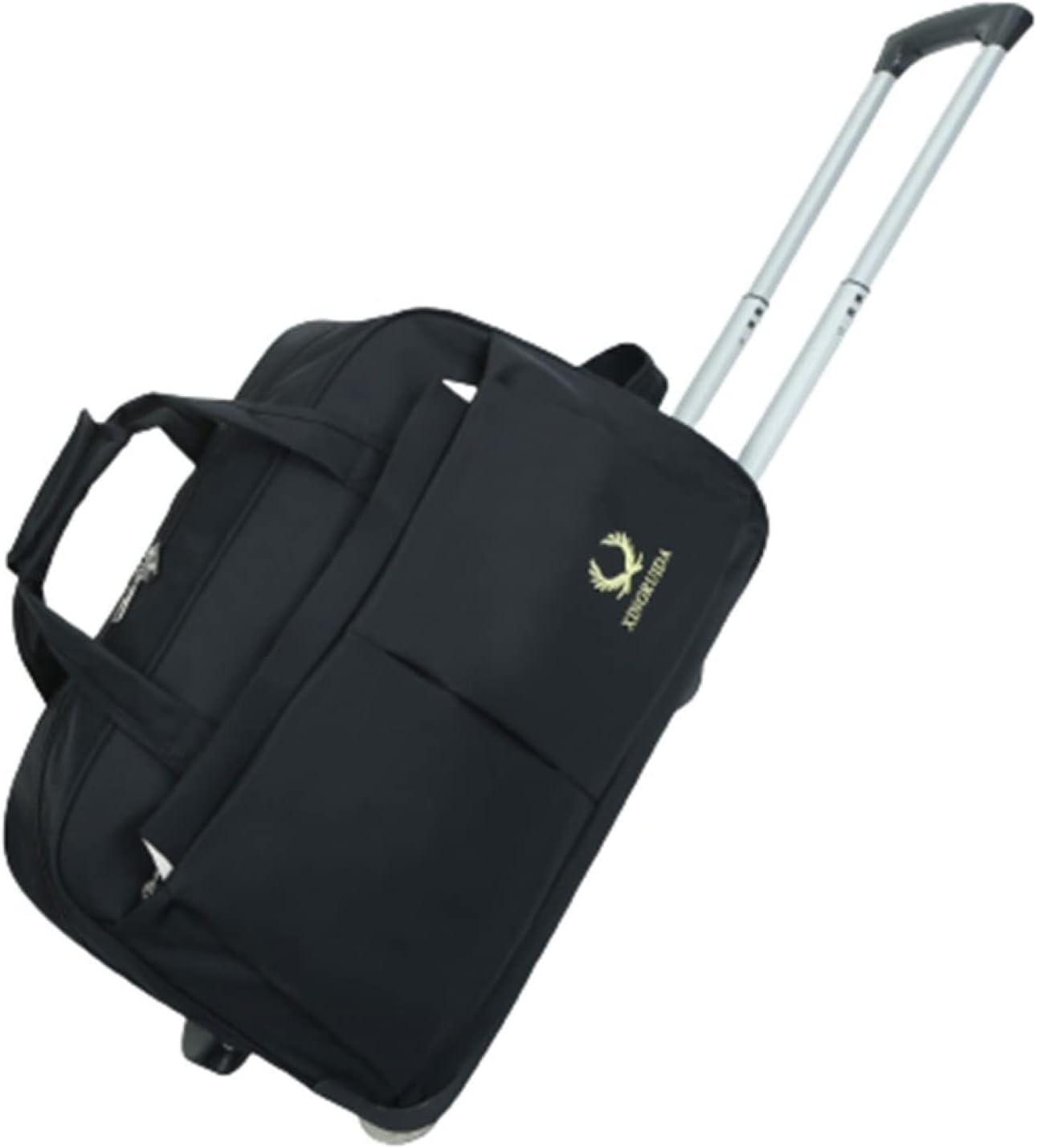 ボストンキャリー 2way キャスターバッグ 35L キャリーバッグ 折りたたみ 大容量 2輪 撥水加工 トロリーバッグ メンズ レディース 旅行 合宿 出張 旅行バッグ スーツケース｜Libre777