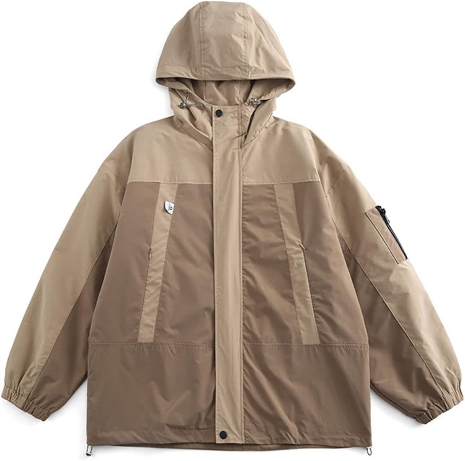 春秋 ジャケット メンズ 大きいサイズ 防風 防寒 フード付き ストレッチ ベーシック カジュアル 日系 シンプル 着回し 普段着 通勤 通学 お出かけ 作業着 アウター コート|Libre777