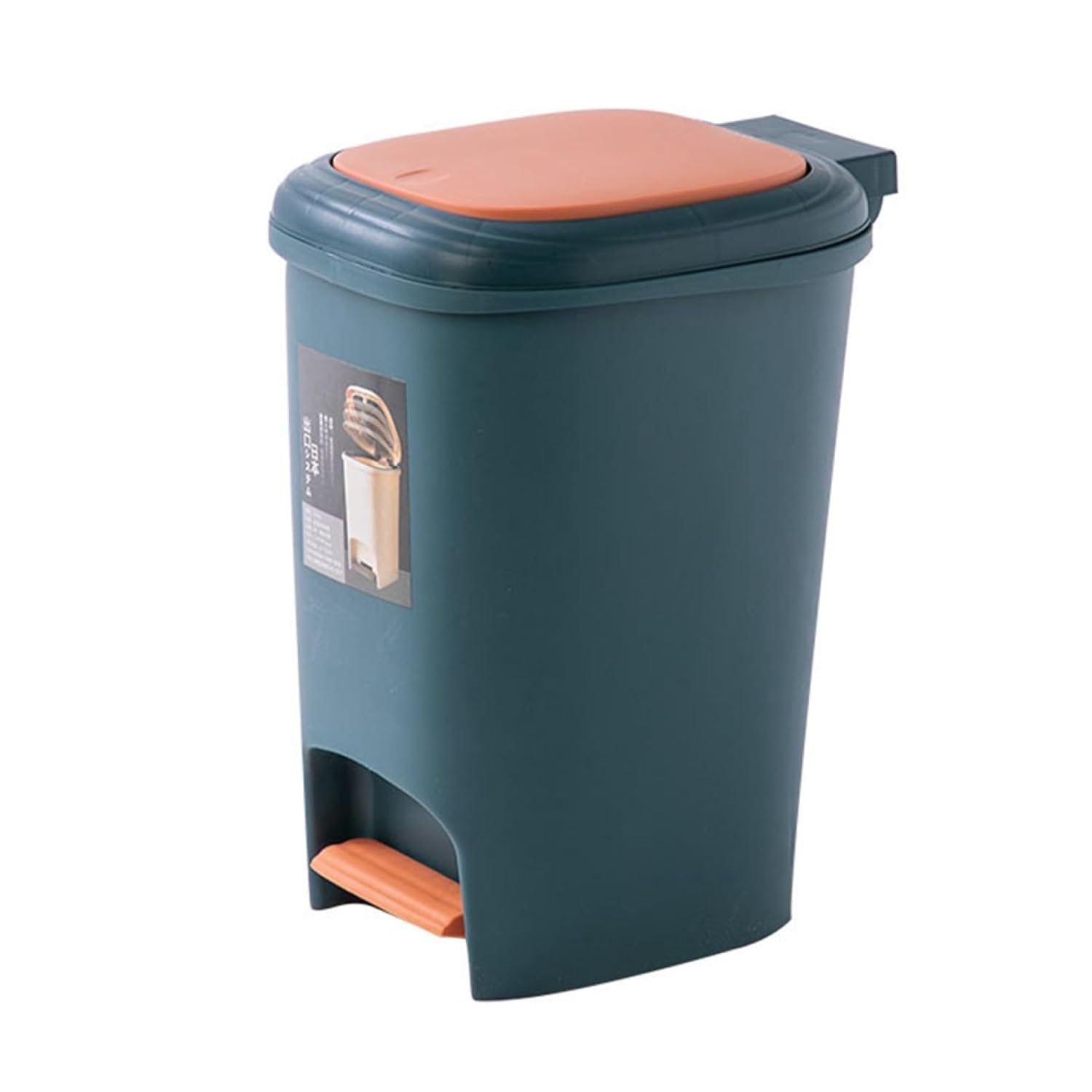 ゴミ箱 ふた付き 20L ダストボックス 角型 プッシュ ペダル式 ごみ箱 スリム おしゃれ フタがゆっくり閉まる 抗菌 消臭 密閉 音無し 部屋 キッチン リビングルーム トイレ 浴室 オフィス用