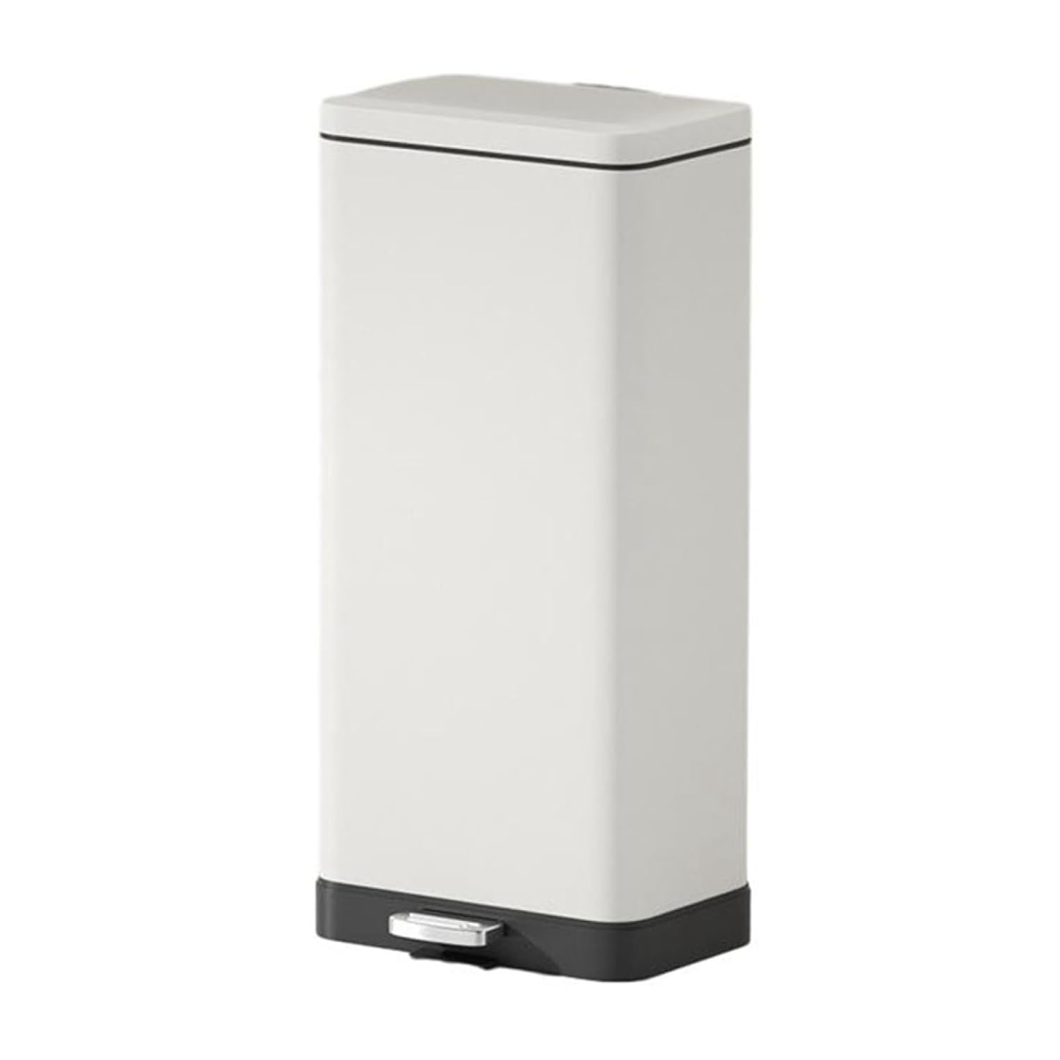 ゴミ箱 ふた付き 30L ダストボックス 角型 ペダル式 ごみ箱 スリム おしゃれ 抗菌 消臭 密閉 音無し 部屋 キッチン リビングルーム トイレ 浴室 オフィス用 スチール|Libre777