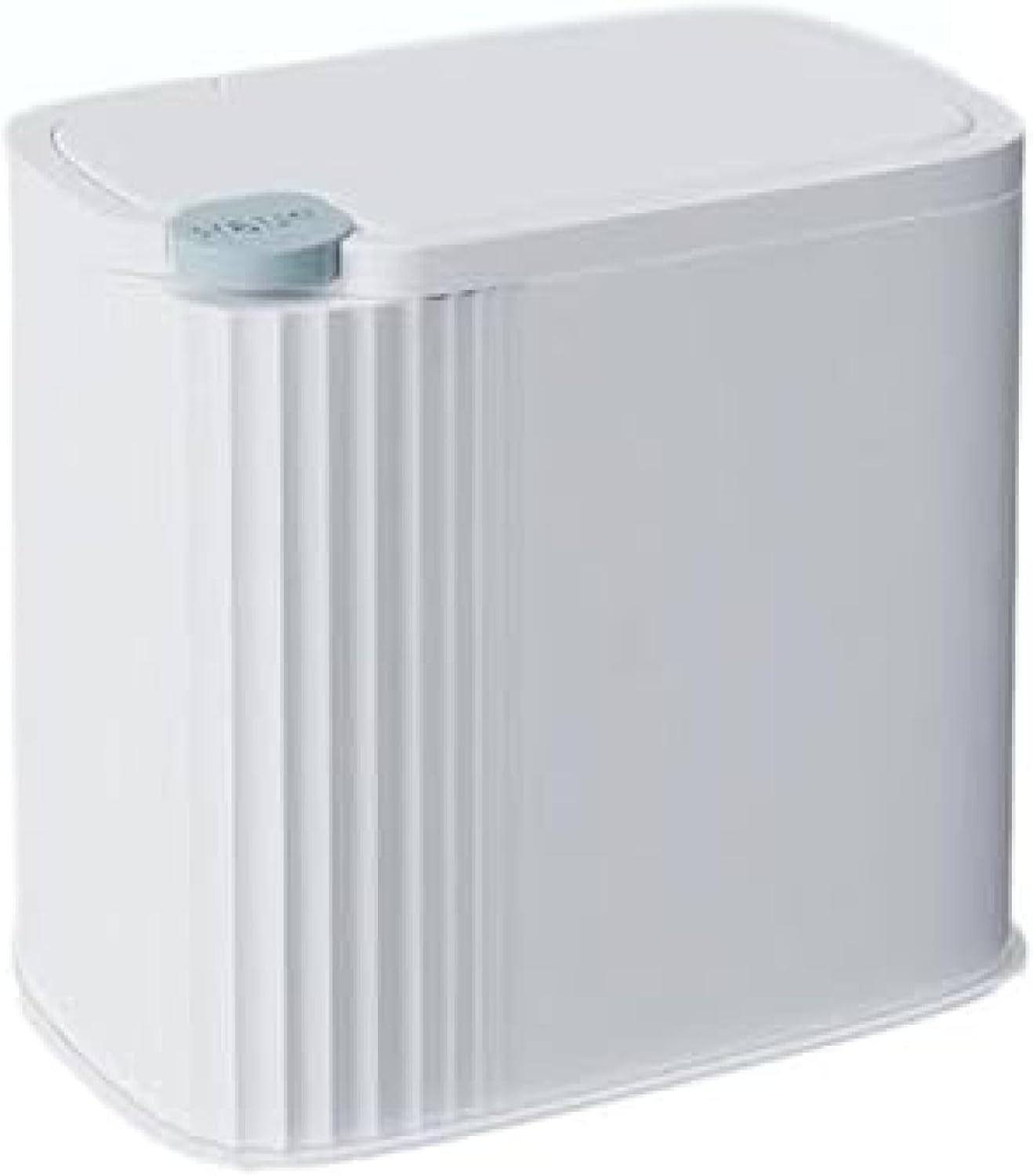 ゴミ箱 ふた付き 12L ダストボックス 角型 プッシュ式 ごみ箱 スリム おしゃれ 抗菌 消臭 密閉 音無し 部屋 キッチン オフィス用 リビングルーム プラスチック トイレ グレー 浴室