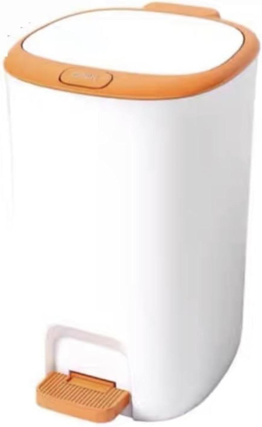 ベーシック ゴミ箱ごみ箱 ゴミ箱 15L ペダルビン ペダルオープンスリム ごみ箱 ふた付き 両開き 抗菌加工 分別 棚下 カウンター下 生活防水 省スペース 洗面所 リビング : 20L) トイレ｜Libre777