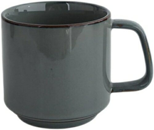 選べる5色 マグカップ 350cc 美濃焼 陶器 食器 和食器 マグ コップ グレー カップ コーヒーカップ ティーカップ スープカップ カフェ食器 北欧 カフェ風 おうちカフェ おしゃれ ナチュラル