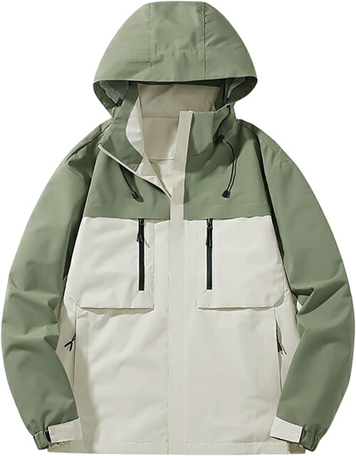 山岳パーカー メンズ 雨合羽 防寒 今めかしい 上衣 ゆったり 軽さ パステル色の ジップアップ 上衣 馬鹿でかい大きさ 薄っぺら 分かりやすい 無地 防風 アウター ボンネット付き添い人 長袖 アウトド
