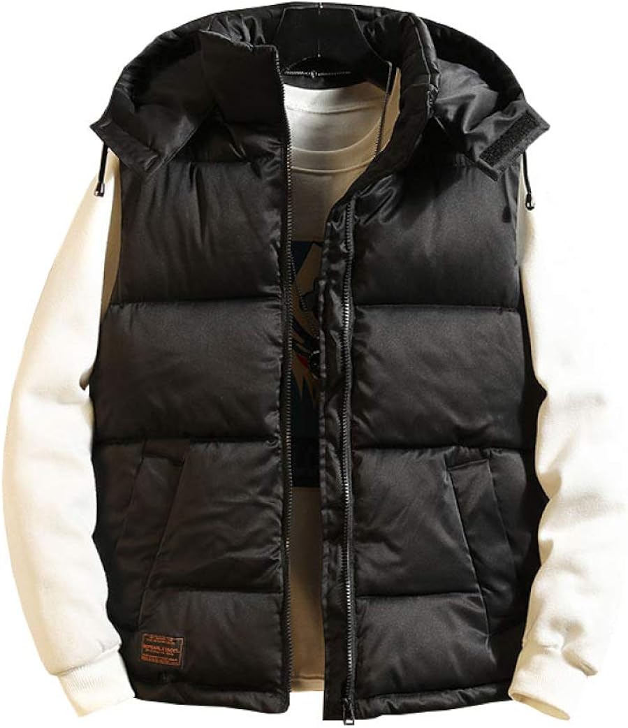 メンズベスト ダウンベスト 秋冬 大きいサイズ M-5XL 中綿ベスト 厚手 防寒 防風 暖かい フード付き 袖なし ゆったり ファッション かっこいい 通勤 通学 お出かけ アウトドア 無地 鶴柄 13,804円