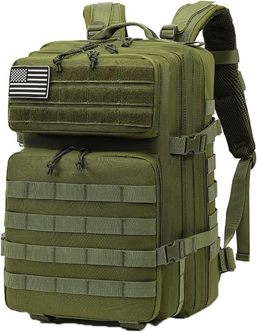 ミリタリー バックパック 登山 リュック タクティカル ザック キャンプ ハイキング トラベル アウトドア用 ハイキング 旅行 軍用 大容量 撥水 耐衝撃 耐荷重 旅行 花見 遠足