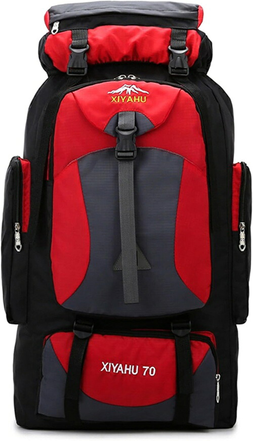 バッグパック 大型 山登り リュックサック アウトドア 大容量 サイクリング キャンプリュック 防災用 災害用 休暇 サバイバルバックパック 耐水 防汚 豊かなポケット 旅行