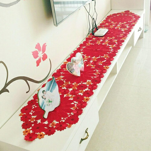 速見表伝令 刺しゅう 花柄 速見表真っただ中 欧風 かっこ良い 一緒になるお祭り 透かし彫り 汚れた状態押しとどめる ちゃぶ台伝令 軽さ ズレ押しとどめる 速見表掛け 多役立つこと ちゃぶ台飾り付け 人となりうつり変わり オール陽気 赤いこと キッチン用品・食器・調理器具-配膳用品・キッチンファブリック