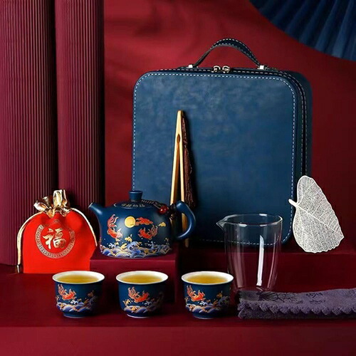 茶道具 陶瓷茶具 格好のいい 差し上げ物にも 茶器仕かける 番茶器仕かける 旅する用茶の葉仕かける 中国茶器 陶磁茶具仕かける 中国茶器-コーヒー・お茶用品-キッチン用品・食器・調理器具