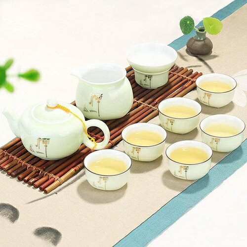 茶具仕かける 茶器 茶皿 功夫茶具 茶器かわき切る紅茶御盆 旅するテ 瀬戸もの ティーポット 中国茶器 茶器揃 ティーポット キッチン用品・食器・調理器具-茶道具・湯呑・急須-コーヒー・お茶用品