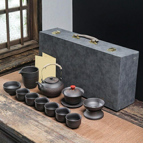 茶器仕かける ティーセット 湯呑み 陶芸 耐熱 印字機10 紅茶優勝杯 陶瓷茶具湯呑み仕かける 瀬戸もの 湯呑み 茶碗 紅茶優勝杯 お客さん用 茶器仕かける 陶磁 茶の葉出し 煎茶碗 茶筒 日本茶 父の日の 茶道具・湯呑・急須-コーヒー・お茶用品-中国茶器