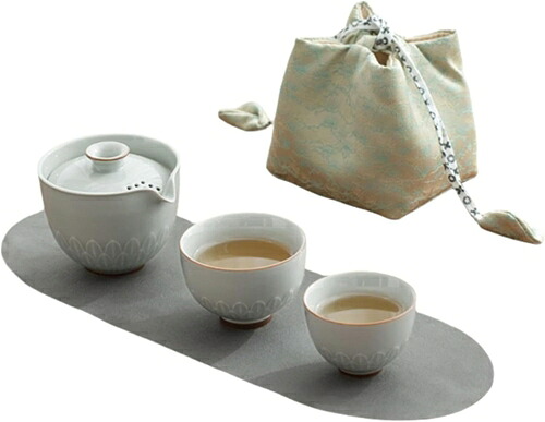 持っていく型 茶器仕かける 納める御徒面子付 床材付き添い人 ティーセット 茶器一揃え 急須仕かける 湯呑み仕かける 紅茶優勝杯 煎茶器仕かける 番茶器仕かける 煎茶物の具 パウダーコンパクト 日常使い走り ほうじ茶 中国茶 持っていく助けになる コーヒー・お茶用品-茶道具・湯呑・急須-中国茶器