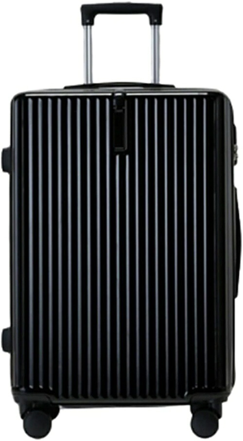 スーツケース キャリーケース 機内持ち込み 35L キャリーバッグ ファスナー式 超軽量 小型 耐衝撃 静音 ダブルキャスター 360度回転 旅行 ビジネス 出張 ブラック Sサイズ(1-3泊)|Libre777