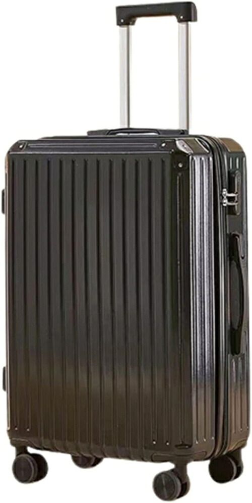 スーツケース キャリーケース 機内持ち込み 35L キャリーバッグ USB充電口 ファスナー式 超軽量 小型 耐衝撃 静音 ダブルキャスター 360度回転 旅行 ビジネス 出張 ブラック Sサイズ(1|Libre777