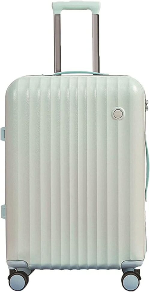 スーツケース キャリーケース 機内持ち込み 35L キャリーバッグ ファスナー式 超軽量 小型 耐衝撃 静音 ダブルキャスター 360度回転 旅行 ビジネス 出張 ブルー Sサイズ（1-3泊）