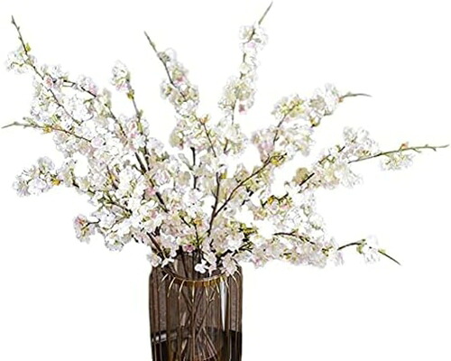 桜 造花 ガーランド しだれ桜 ソメイヨシノ 大枝 飾りつけ かざり付ける 如何様物 室内装飾 2本